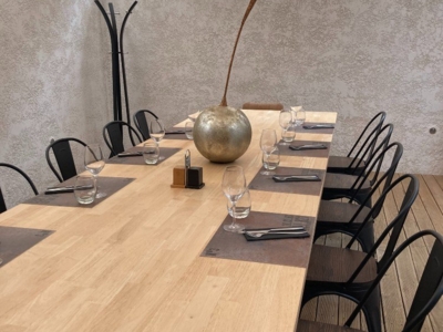 Terrasse de votre restaurant à Riscle